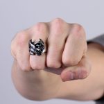 Hot Leathers JWR2110 Men’s Live To Ride Ring - Image 4