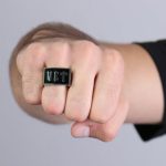 Hot Leathers JWR2114 Men’s Vet Stainless Steel Ring - Image 2