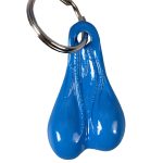 Hot Leathers KCB2004 Blue Balls Key Chain - Image 2