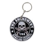 Hot Leathers KCH1017 2nd Amendment America’s Original Homeland Security Embroidered Keychain