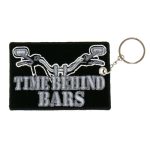 Hot Leathers Time Behind Bars Embroidered Key Chain KCH1028