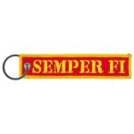 Hot Leathers U.S.M.C. Semper Fi Key Chain Fob KCH8006 - Image 2