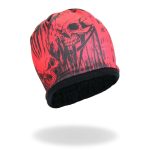 Hot Leathers Over The Top Skull Beanie KHC1016 - Image 3