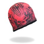 Hot Leathers Over The Top Skull Beanie KHC1016 - Image 4