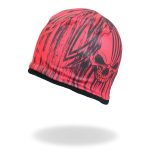 Hot Leathers Over The Top Skull Beanie KHC1016 - Image 8