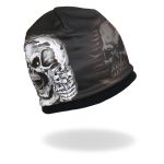 Hot Leathers KHC1017 Sublimated Assassin Skull Beanie - Image 5