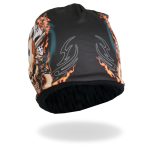 Hot Leathers KHC1021 Sublimated Dead Man Beanie - Image 3