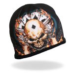 Hot Leathers KHC1021 Sublimated Dead Man Beanie - Image 4