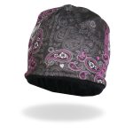 Hot Leathers KHC1030 Sublimated Sugar Paisley 2 Beanie - Image 3
