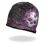 Hot Leathers KHC1030 Sublimated Sugar Paisley 2 Beanie - Image 5