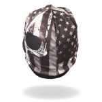 Hot Leathers KHC1033 Flag Skull Sublimated Beanie - Image 4