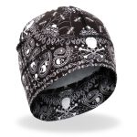 Hot Leathers Skull Paisley Helmet Liner KHC4007 - Image 3