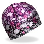 Hot Leathers Skull Bouquet Helmet Liner KHC4010 - Image 4