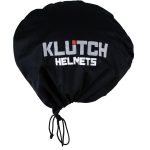 Klutch K-6 ‘Laid Low’ Flat Black Half Face Motorcycle Skull Helmet - Image 4