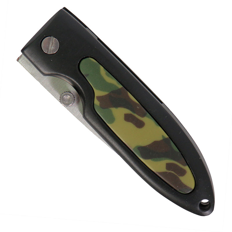 Hot Leathers KNA1099 Camo Foler Open Assist 3 Inch Knife