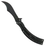 Hot Leathers KNA1105 Knife Black Curve 4″ - Image 3