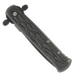 Hot Leathers KNA1114 Knife Flame Stonewash 5″
