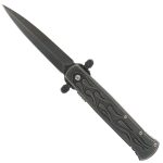 Hot Leathers KNA1114 Knife Flame Stonewash 5″ - Image 2