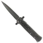Hot Leathers KNA1114 Knife Flame Stonewash 5″ - Image 3