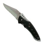 Hot Leathers KNA1116 Knife Black Fin 3″ - Image 2