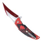 Hot Leathers Wild Red Skull Knife KNA1145 - Image 3
