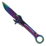 Hot Leathers Rainbow Mirror Wrench Knife KNA1155 - Image 2