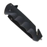 Hot Leathers Matte Black Tanto Blade KNA1160