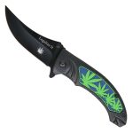 Hot Leathers Cannabis w/ Clip Knife KNA1161 - Image 2