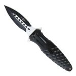 Hot Leathers Black Tactical Knife W/ Clip KNA1179 - Image 3