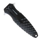 Hot Leathers Black Tactical Knife W/ Clip KNA1179 - Image 4