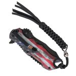 Hot Leathers US Flag w/ key Lanyard KNA1181 - Image 4