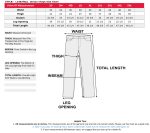 Unisex XS462 Tall-Size Black Thermal Lined Leather Motorcycle Chaps - Image 7