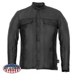 Hot Leathers LCS5001 Men’s USA Made Premium Leather Shirt