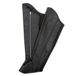 Hot Leathers LCU1002 Women’s Black Lambskin Leather Side Zip Leggings - Image 2