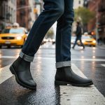 MMCC Men’s Kick Start 7″ Black Top Grain Leather Motorcycle Boots – Dual YKK Zippers, Freedom Flex Toe – MBM9009 - Image 6