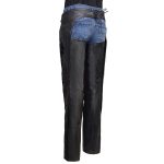 Milwaukee Leather Women’s Leather Motorcycle Chaps w/ Embroidery Detail, Adjustable Fit Riding Gear – LKL16701 - Image 8