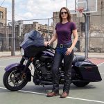 Milwaukee Leather Women’s Leather Motorcycle Chaps w/ Embroidery Detail, Adjustable Fit Riding Gear – LKL16701 - Image 2