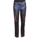 Milwaukee Leather Women’s Leather Motorcycle Chaps w/ Embroidery Detail, Adjustable Fit Riding Gear – LKL16703 - Image 13