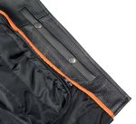 Milwaukee Leather LKL2700 Women’s Classic Black Premium Leather Motorcycle Vintage Jacket with Side Laces - Image 9