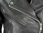 Milwaukee Leather LKL2700 Women’s Classic Black Premium Leather Motorcycle Vintage Jacket with Side Laces - Image 12