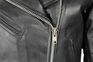 Milwaukee Leather LKL2700 Women’s Classic Black Premium Leather Motorcycle Vintage Jacket with Side Laces - Image 14