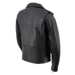 Milwaukee Leather LKL2701 Women’s Classic Black Premium Leather Motorcycle Rider Jacket with Built-In Belt - Image 15