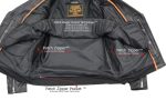 Milwaukee Leather LKL2701 Women’s Classic Black Premium Leather Motorcycle Rider Jacket with Built-In Belt - Image 4