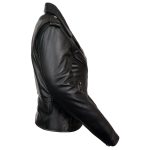 Milwaukee Leather LKL2701 Women’s Classic Black Premium Leather Motorcycle Rider Jacket with Built-In Belt - Image 10