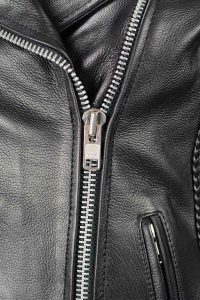 Milwaukee Leather LKL2710 Women’s Classic Black Braided Motorcycle Jacket with Studded Back - Image 10