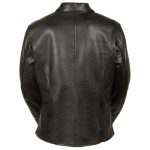 Milwaukee Leather LKL2720 Women’s Black Classic Side Lace Leather Motorcycle Jacket - Image 3