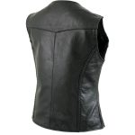 Milwaukee Leather Women’s Road Queen Black Braided Buffalo Leather Motorcycle Vest – LKL4713 - Image 11