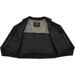 Milwaukee Leather Women’s Road Queen Black Braided Buffalo Leather Motorcycle Vest – LKL4713 - Image 14