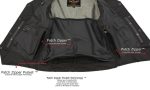Milwaukee Leather Women’s Road Queen Black Braided Buffalo Leather Motorcycle Vest – LKL4713 - Image 10