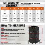 Milwaukee Leather Women’s Mistress Black Side Lace Leather Motorcycle Vest – LKL4714 - Image 3